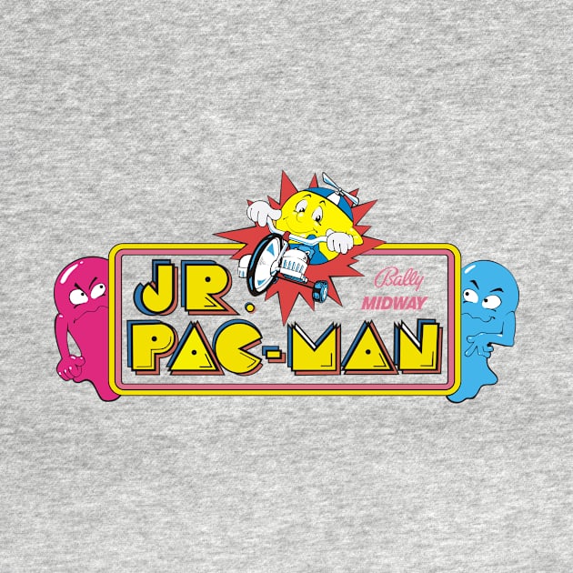 Jr. Pac Man Logo by RoswellWitness